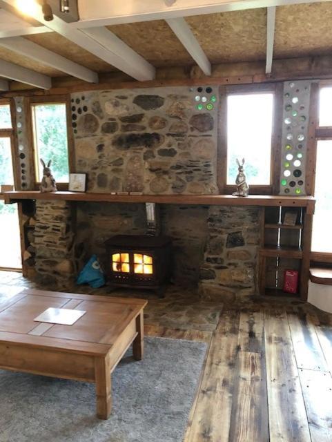 Rabbits 1Or 2 Bedroom Hobbit Style Hillset Earthen Dartmoor Eco Home South Brent Екстериор снимка