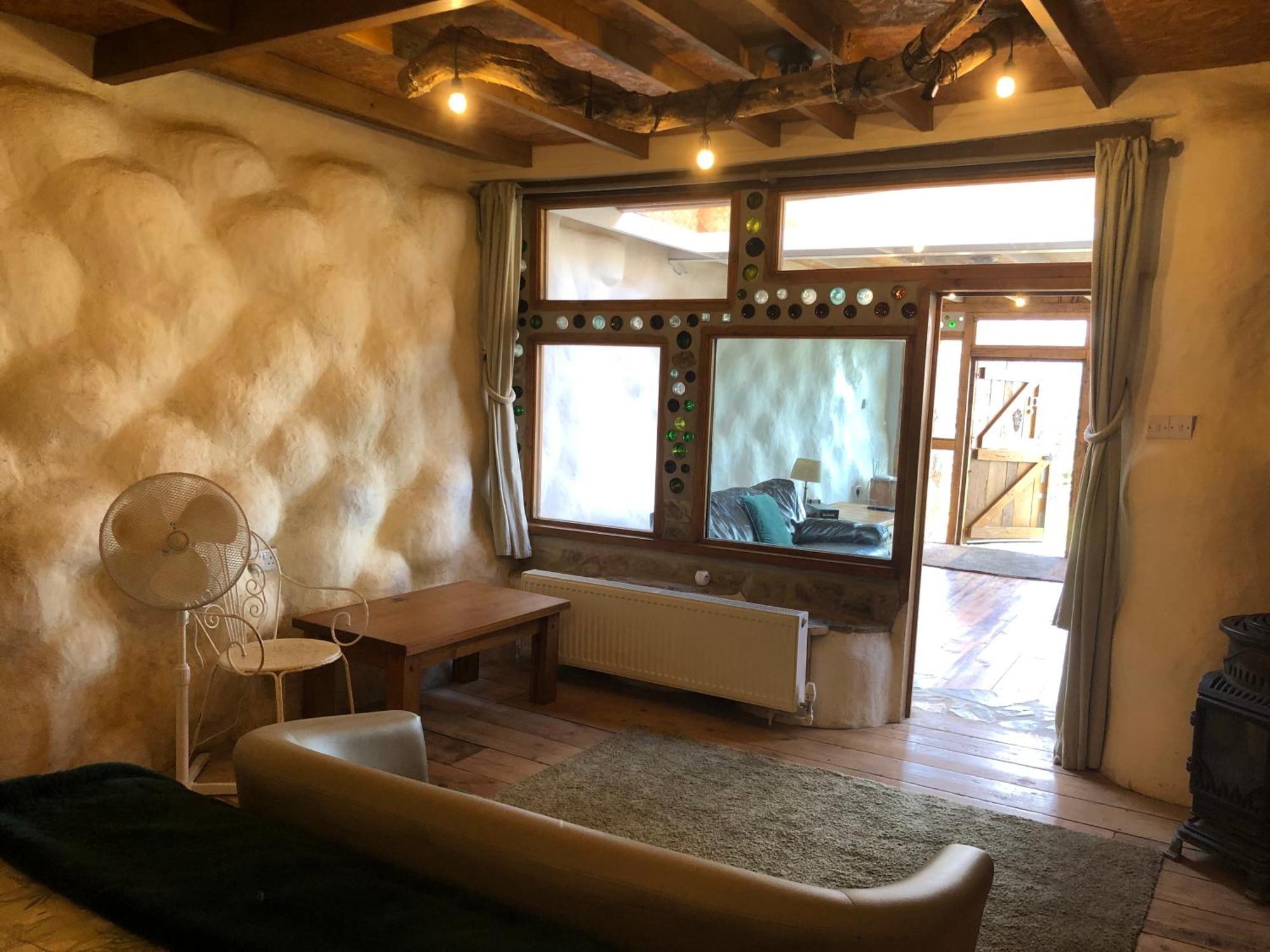 Rabbits 1Or 2 Bedroom Hobbit Style Hillset Earthen Dartmoor Eco Home South Brent Екстериор снимка