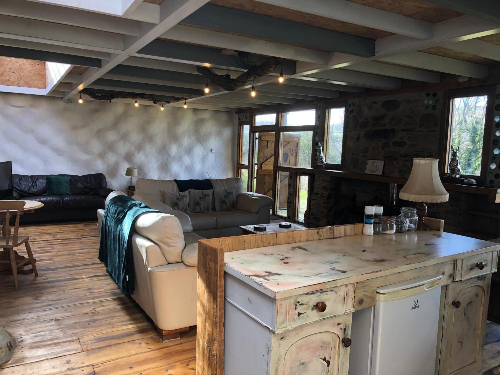 Rabbits 1Or 2 Bedroom Hobbit Style Hillset Earthen Dartmoor Eco Home South Brent Екстериор снимка